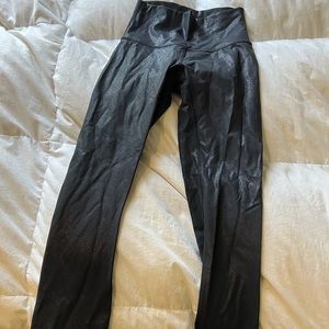 Lululemon foil leggings size 0 full length